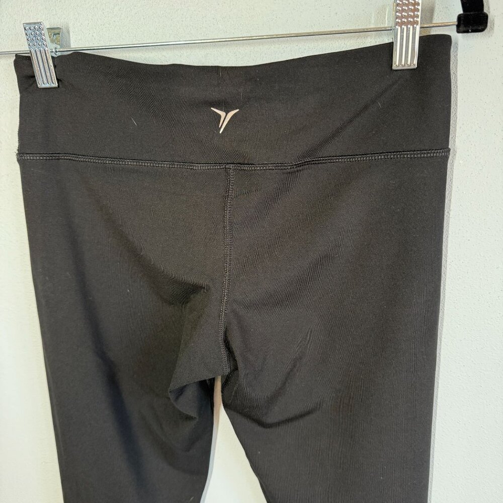 Old Navy Active Womens Leggings Fitted Black Size Small Activewear Athleisure - Picture 6 of 12